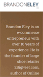 Mobile Screenshot of brandoneley.com